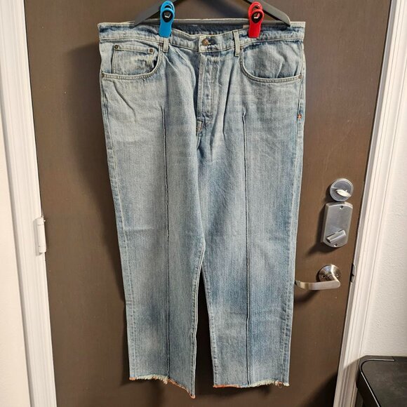 Imogene and Willie Seamed Jeans 34 100% Cotton - Picture 1 of 4